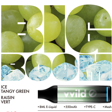 Vvild Big Boom【Ice Tangy Green】