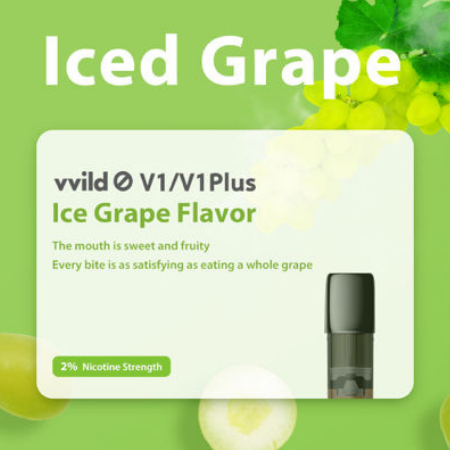 Vvild V1 Pods【Iced Grape】