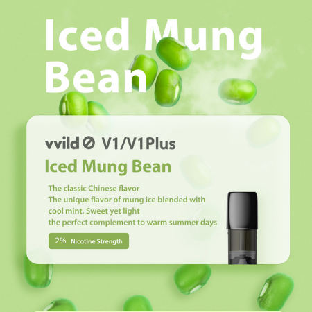 Vvild V1 Pods【Iced Green Beans(Ludou)】