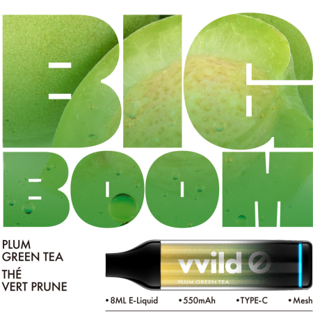 Vvild Big Boom【Plum Green Tea】