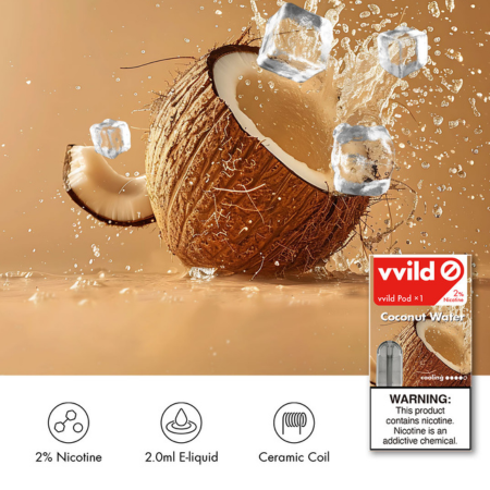Vvild V6 Pods【Coconut Water】