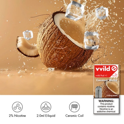 Vvild V6 Pods【Coconut Water】