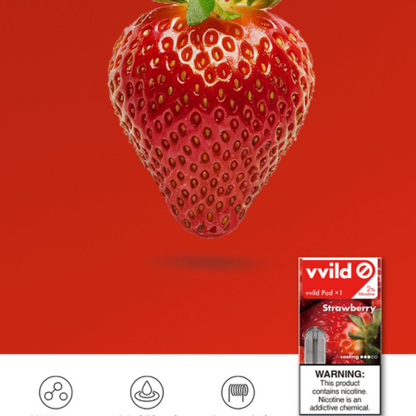 Vvild V6 Pods【Strawberry】